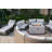 14 - Person Patio Conversation Set with Cushions