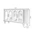 Buffet en bois de noyer brun-132392538