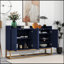 Buffet moderne et élégant avec un grand espace de rangement pour la salle à manger et le vestibule, durable et élégant-864488462