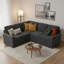 Canapé-lit modulaire convertible Brynli-1821173047
