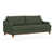 Polyester vert olive est en rupture de stock
