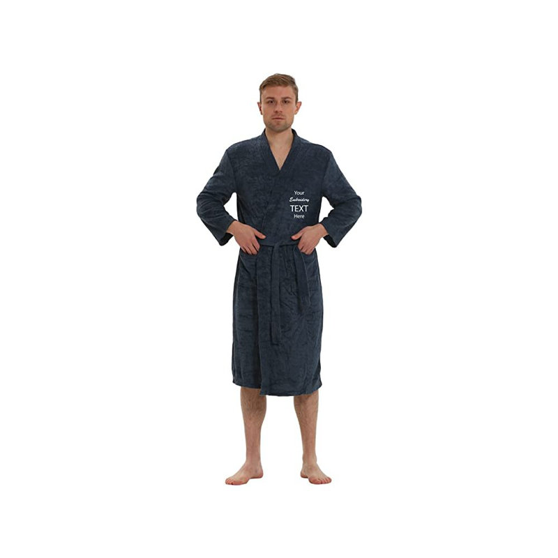 Peignoir Timmy, TG, Oui, Bleu marine
