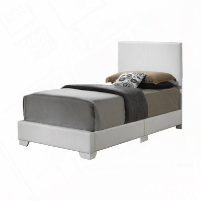 PU Faux Leather Upholstered Bed