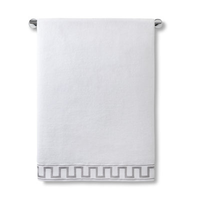 Greek Key Washcloth by Erin Gates