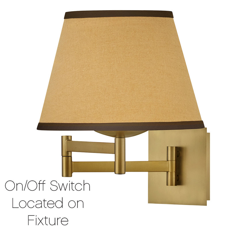 Hinkley Sonia Task Light Sconce, Lacquered Brass