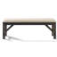 Banc en bois massif Dunblane