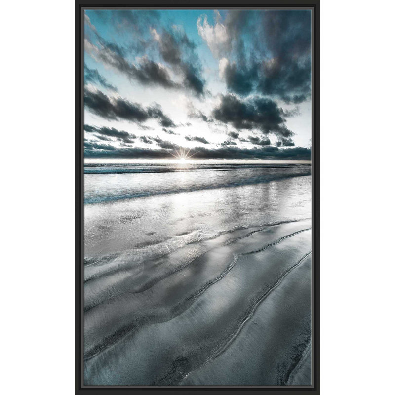 Soleil d'argent par Danita Delimont - photographie, Cadre flottant noir, H 63,5 po x l 39,5 po x P 2 po