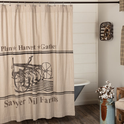 Sawyer Mill Cotton Shower Curtain