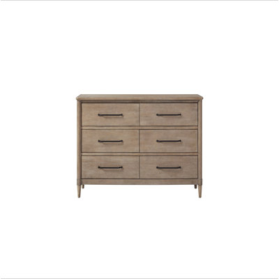 Commode à 6 tiroirs Casual finition sable