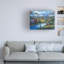 «Vista View of a Fly Fisherman on Canvas» par John Zaccheo, reproduction-296278202