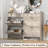 30"W Farmhouse Shoe Cabinet with 2 Flip Drawers & 2 Drawers – Narrow Freestanding Organizer for Entryway（30" W x 9.25" D x 42.7" H）-1663616806