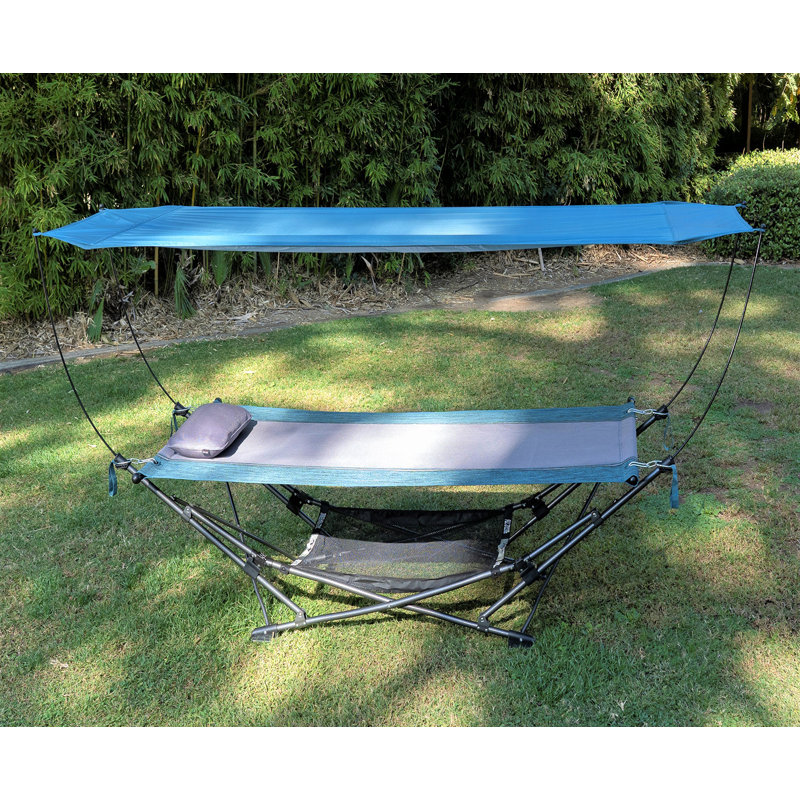 Edmund 1 Person Camping Hammock with Stand