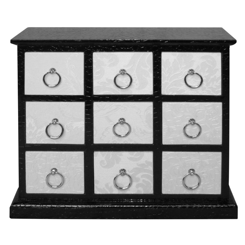 Distefano 44cm W 9 - Drawer Chest of Drawers