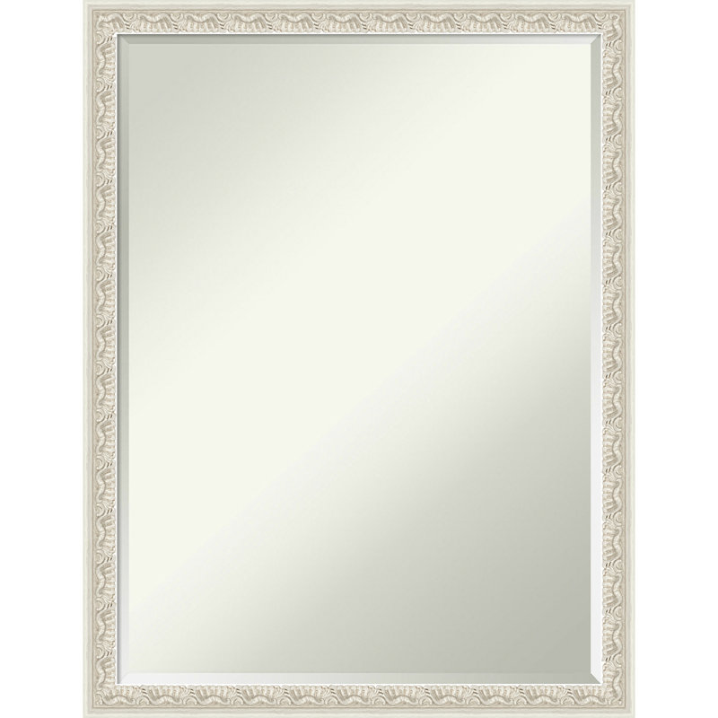 Miroir mural de salle de bain Bethany, Argent argent
