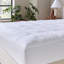 Protège-matelas en duvet synthétique Indulgence, simple-121690524