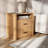 23” 2 Drawer Nightstand with Finished Back-641543665