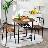 Jaivik 2 - Person Pedestal Dining Set
