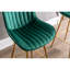 2 tabourets de bar, tabouret de comptoir en velours de 30 pouces avec repose-pieds et repose-pieds dorés, siège simple haut avec sièges hauts, repose-pieds-324741962