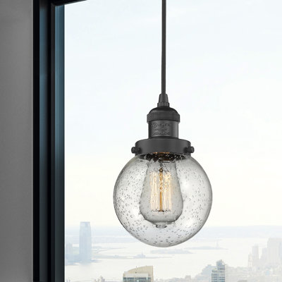 Luminaire suspendu sphère 1 lumière Zarmayr