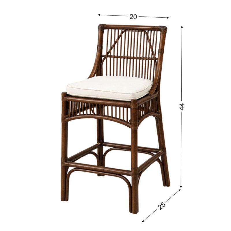 Tabouret Bora Bora, Standard