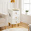 30.5cm W Manufactured Wood Bedside Table