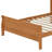 Wooden Platform Bed With A Comfortable Headboard And Sturdy Wooden Slat Support System-662851927-648474263