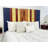 Doliver Multicolored Solid Wood Floating Panel Headboard-87055785-90156193