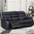 Lacreta Humes Air Leather Recliners Living Room Set 3 Seats Sofa-103563010