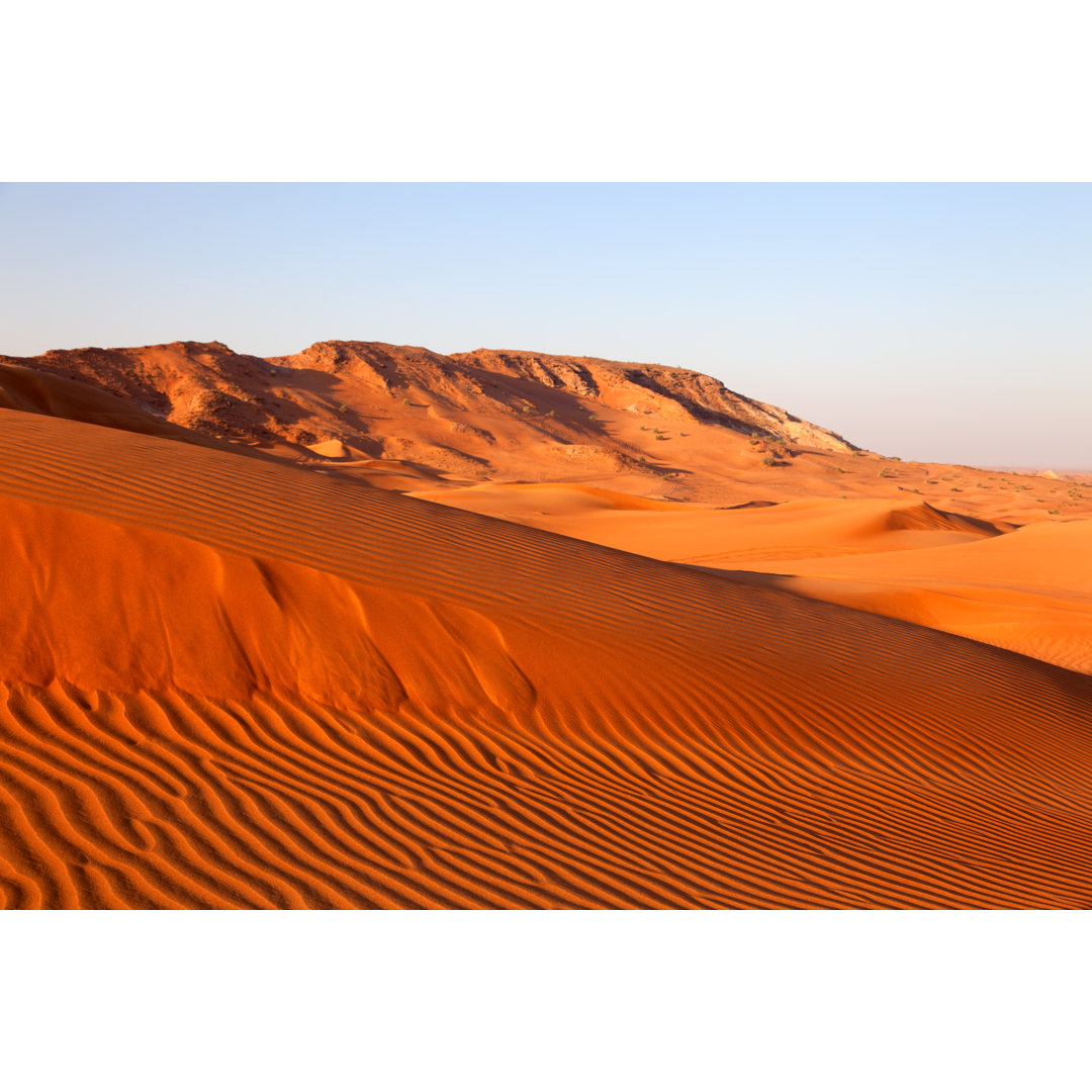 Sanddünen bei Sonnenuntergang von Fototrav - Drucken