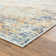 Tapis bleu / crème Kingsbury