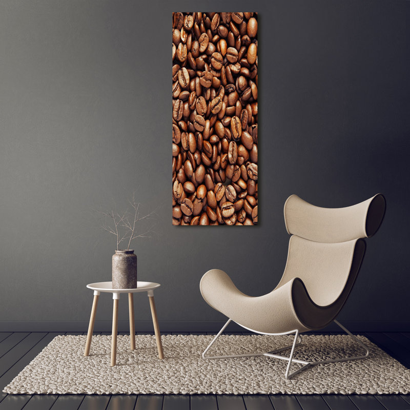 Coffee Beans - Wrapped Canvas Print