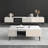 Italian light luxury rock slate coffee table