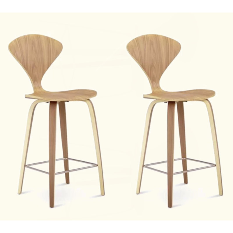 Ensemble de deux tabourets de comptoir Norman