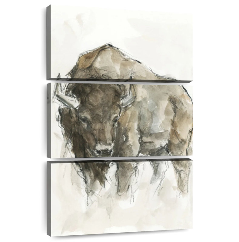 Brampt American Buffalo II, 45" H x 28" W
