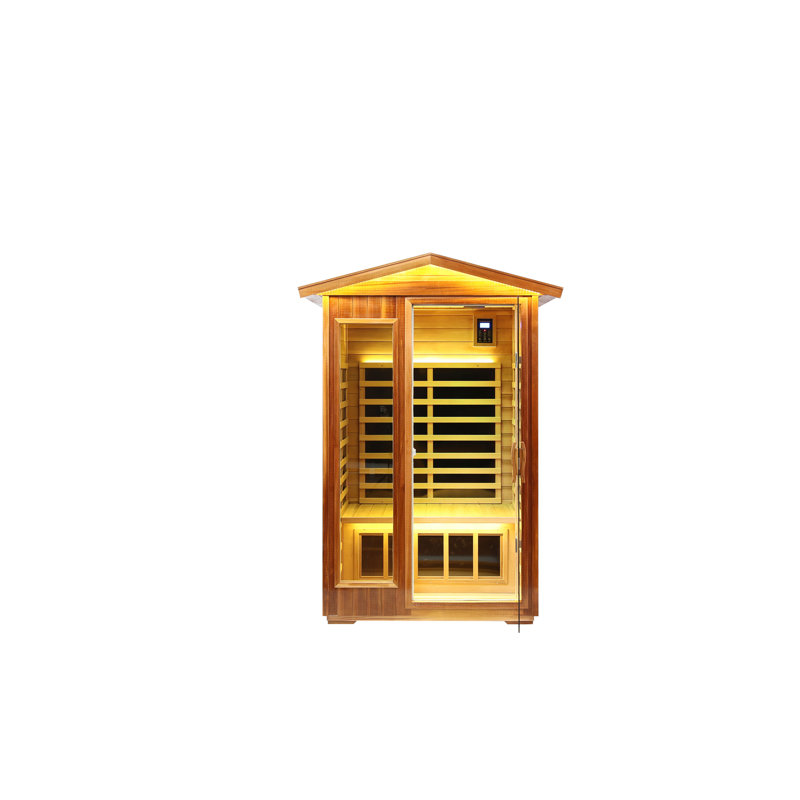 Sauna extérieur pour deux personnes à infrarouge lointain