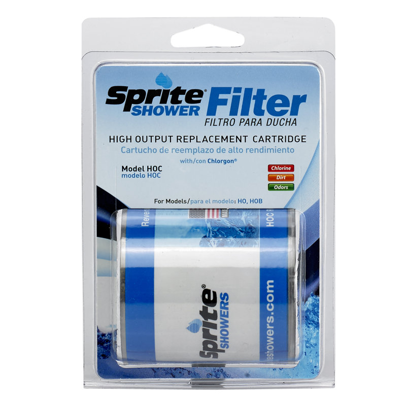 Filtre de rechange pour douche à cartouche high output