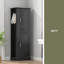 Grande armoire de rangement pour salle de bain, armoire de rangement autoportante avec crochet et tablette réglable-158865077