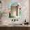 Miroir mural Rustic