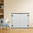 Winado 50.2'' W 260 Gallons Water Resistant Polyethylene Plastic Lockable Cabinet Deck Box