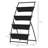 Black Raised Garden Bed Planter Box 4-Tier Vertical Steel/Polypropylene Self-Draining Stackable Planter 31"Dx30"Wx63.8"H-1284211052