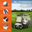 Hook & Loop Fastener Mildew Resistant Golf Cart Cover By VEVOR-1051939514