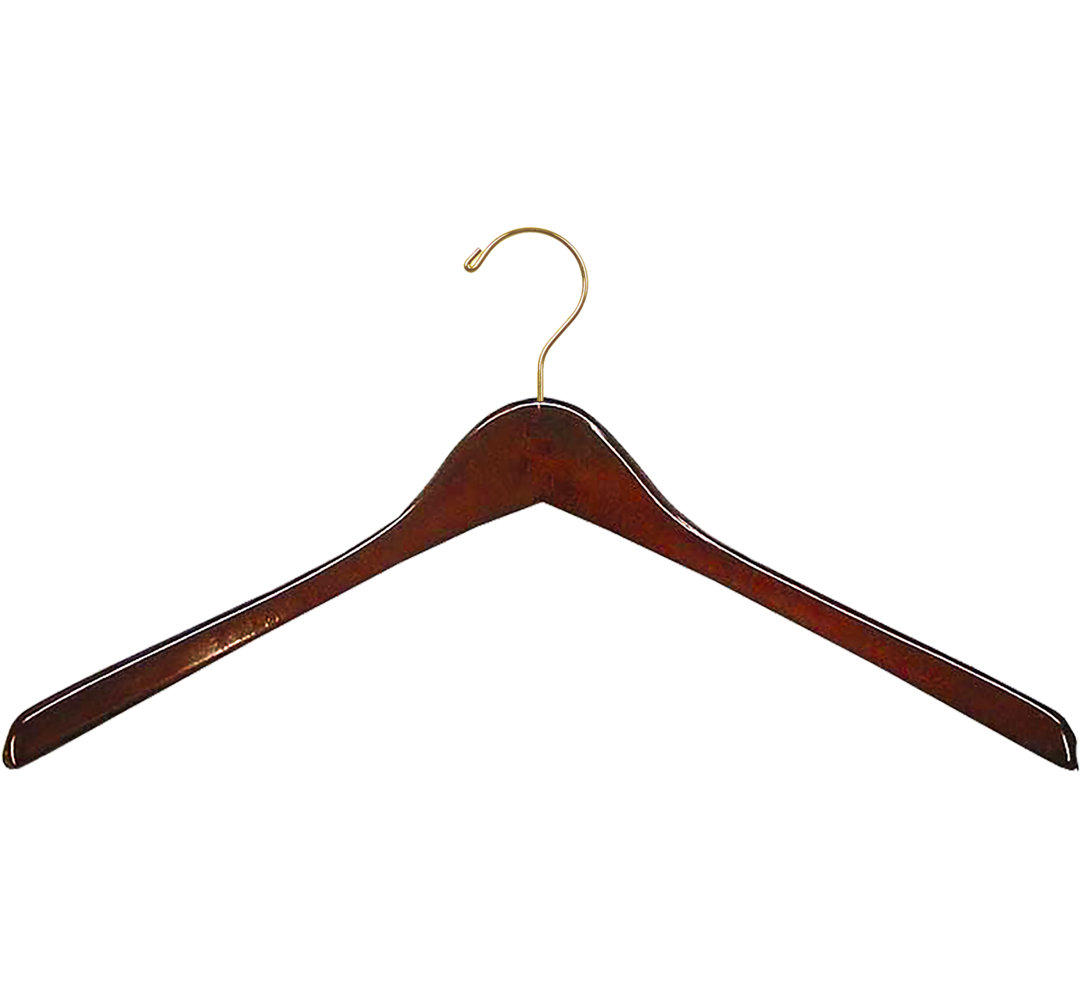 Curved Wood Top Hanger Rebrilliant