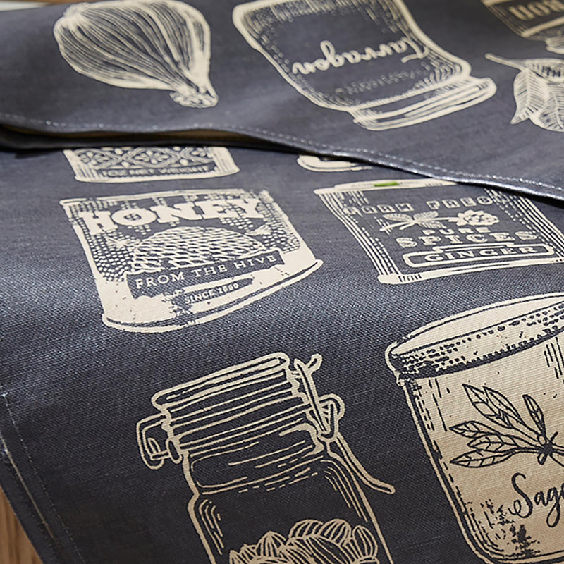 Herbs & Spices No Pattern Cotton Bib Apron