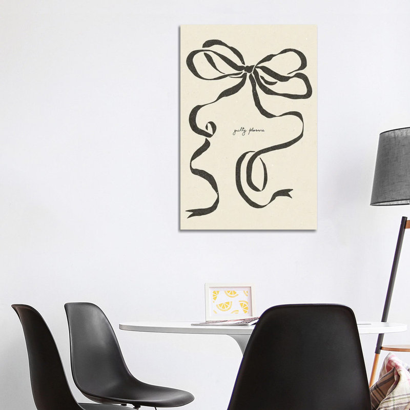 Bow I by NKTN - Wrapped Canvas Gallery-Wrapped Canvas Giclée, 101.6 cm H x 66.04 cm W