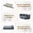 Boneless 75.5" W Compression Floor Sofa Bed Convertible Velvet Boneless Sleeper Couch Futon Loveseat With Folding Design & Pillows, No Assembly Required-680833500