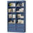Kirklyn 6-Tier Standard Bookcase with 4 Drawers-113988845
