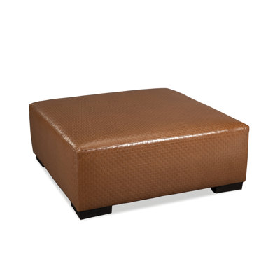 Yakyra Faux Leather Ottoman