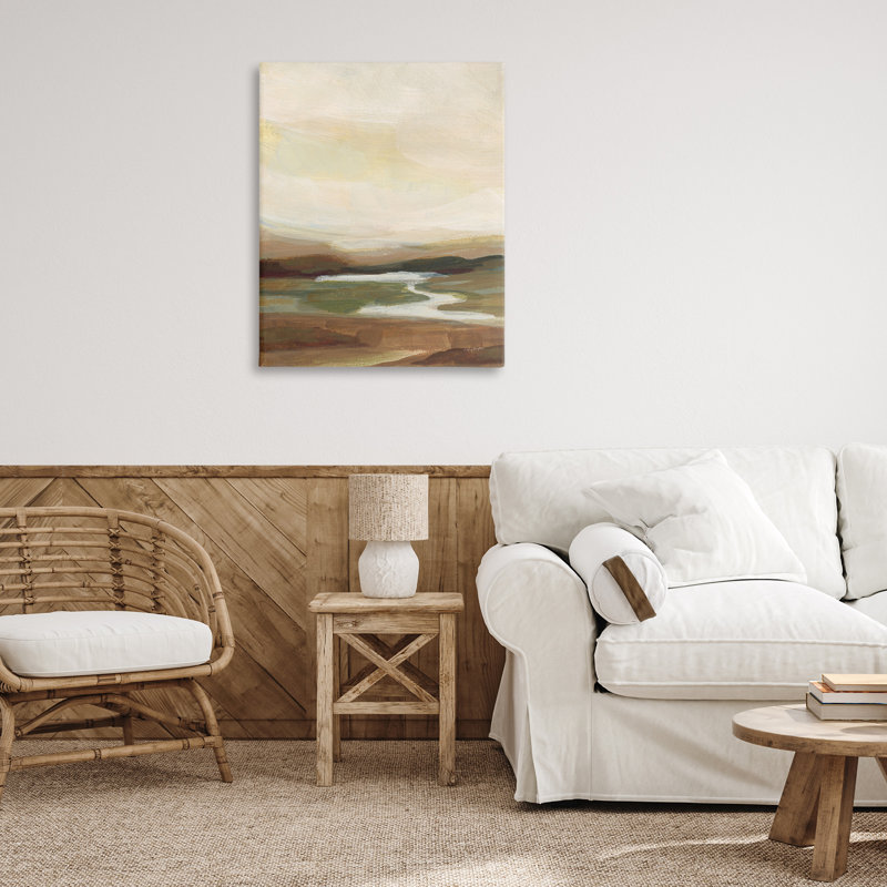 «Chestnut Springs River», art mural sur toile par Haley Knighten, H 40 po x l 30 po
