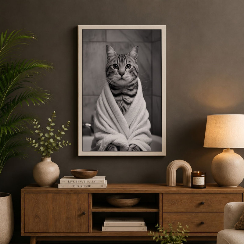 Print, 30x20 - 76.2 x 50.8 cm, Taupe Border
