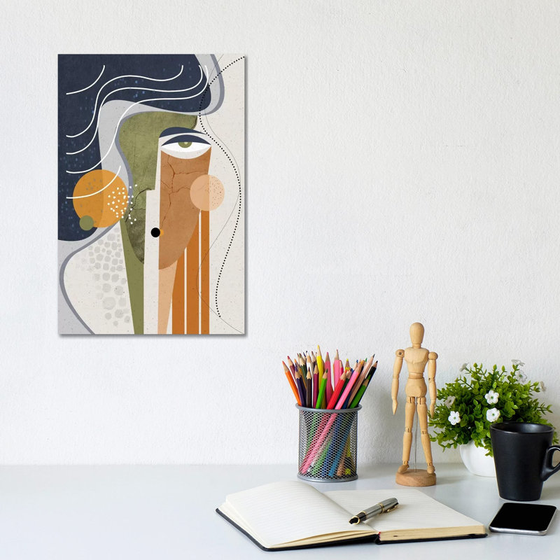 Aura 1 Piece Wrapped Canvas Wall Art, 30.48cm H x 20.32cm W x 1.9cm D